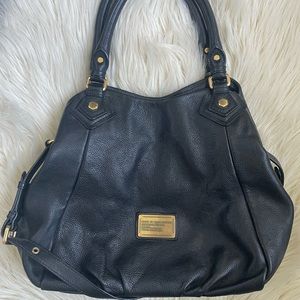 MARC by Marc Jacobs Classic Q Fran black leather handbag